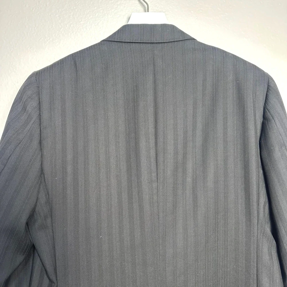 Ted Baker Endurance Mens Blazer Black Pinstripe Two Button Suit Jacket 40R